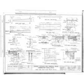 COMMINUTOR INSTALLATION ROOF AND ROOF EDGE BEAMS DETAILS