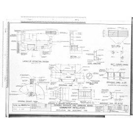 COMMINUTOR INSTALLATION VENTILATION AND DEODORANT TANK