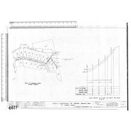 PLAN & LONGSECTION OF PROPOSED DRAINAGE WORKS AT PIONEER CRESCENT