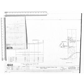 PLAN & LONG-SECTION OF PROPOSED DRAINAGE WORKS FOR H.J. BRYANT
