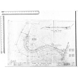PLAN OF ELLIFFE PLACE  FOR THE P.S.S.A.