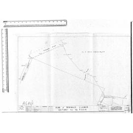 PLAN OF DRAINAGE (LOWER SECTION) FOR THE P.S.S.A