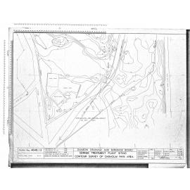 SEWAGE TREATMENT PLANT SITING CONTOUR SURVEY OF CHISHOLM PARK AREA