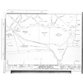 GRAVITATION OUTFALLS TAHUNA ROAD TO LAWYERS HEAD  OUTFALL LINES AND ADJACENT LAND BOUNDARIES