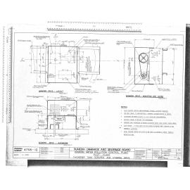 DUNEDIN WATER POLLUTION CONTROL PLANT - PILOT PLANT - THICKENER TANK - SCRAPER ARMS AND STIRRING DRIVE