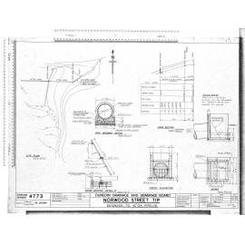 NORWOOD STREET TIP - EXTENSION OF 42" DIA PIPELINE