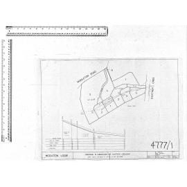DRAINAGE IN SUBDIVISION OFF EASTHER CRESCENT LOTS 1-4, D.P. 15530, & LOTS 1-5, D.P. 16369