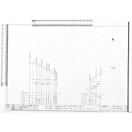 FOUL SEWER LONGSECTION M.H.8 - END L.H.36 LINE F  -  STORMWATER LONGSECTION M.H.26 - END M.H.33 LINE G