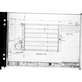 DUNEDIN WATER POLLUTION CONTROL PLANT - SEDIMENTATION TANK BUILDING AND CONTACT TANK - PLAN
