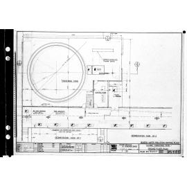 DUNEDIN WATER POLLUTION CONTROL PLANT - SLUDGE THICKENING TANK - GROUND FLOOR PLAN