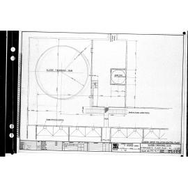DUNEDIN WATER POLLUTION CONTROL PLANT - SLUDGE THICKENING TANK - INTERMEDIATE FLOOR PLAN - R.L.-14.975