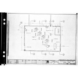 DUNEDIN WATER POLLUTION CONTROL PLANT - COMMINUTION & SCREENING ROOM FLOOR PLAN