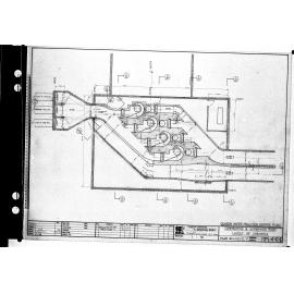 DUNEDIN WATER POLLUTION CONTROL PLANT - COMMINUTION & SCREENING ROOM LAYOUT OF CHANNELS