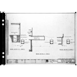 DUNEDIN WATER POLLUTION CONTROL PLANT - BY PASS CHANNEL POSITION RELATIVE TO BUILDINGS