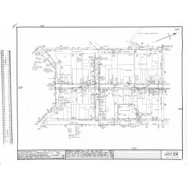 AREA SUPPLIED FROM NORTH END RESERVOIR - 3/9 - BURST MAINS