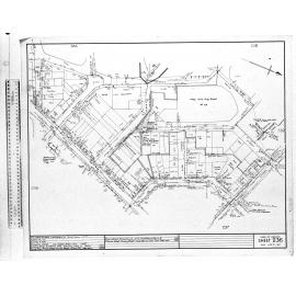 AREA SUPPLIED FROM M.H. RES & NORTH END RESERVOIR - 3/9 - BURST MAINS