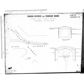 Lower High Street Sewer Proposed Alterations