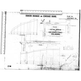 ARDEN STREET & CHAMBERS STREET - PIPE SEWERS