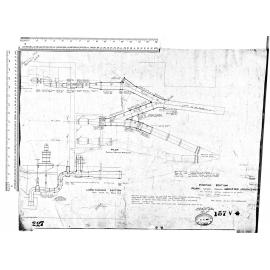 PUMPING STATION - PLAN SHEWING PROPOSED MODIFIED ARRANGEMENT
