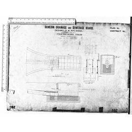 ENTRANCE OF 18" PIPE SEWER - OTAGO BOYS HIGH SCHOOL GROUND