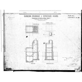 MANHOLE & VENTILATING SHAFT - GRAVITATION OUTFALL SEWERS