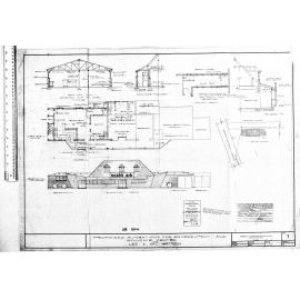 PROPOSED ALTERATIONS FOR REFRESHMENT AND SOUVENIR CENTRE FOR LES & VAL WATSON