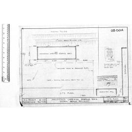PROPOSED CARRIAGE STORAGE SHED OCEAN BEACH RAILWAY