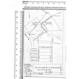 PLAN AND LONGSECTION OF 6'' DIA S.W. SEWER AND 6'' DIA FOUL DRAIN FOR P.S.S.A