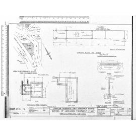 BURKES – ST LEONARDS TREATMENT PLANT – MISCELLANEOUS DETAILS