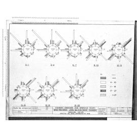 WIND RECORDS – JOHN WILSON DRIVE – DUNEDIN – AUGUST 1969 – JULY 1970 DIRECTION AND SPEED DISTRIBUTION BY HOURS