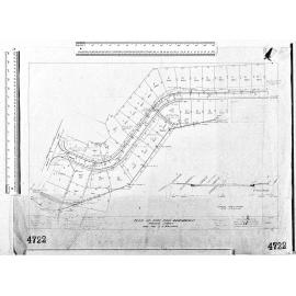 PLAN OF FIRST STAGE DEVELOPMENT MOODIE STREET FOR J.E. BRUNTON
