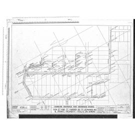 HUIA ST. - KIWI ST . - HARRIER RD. - ST. LEONARDS RD. & PRIVATE PROPERTY – FOUL & S.W. SEWERS