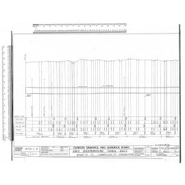 33KV UNDERGROUND CABLE DUCT – WHARF ST. TO CUMBERLAND ST. LONGSECTION