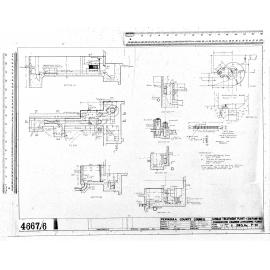 SEWAGE TREATMENT PLANT - COMPANY BAY - COMMINUTOR CHAMBER & MEASURING FLUME