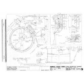 SEWAGE TREATMENT PLANT - COMPANY BAY - DUO -CLARIGESTER - LAYOUT ETC