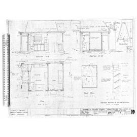 SEWAGE TREATMENT PLANT - COMPANY BAY - OPERATOR'S BUILDING