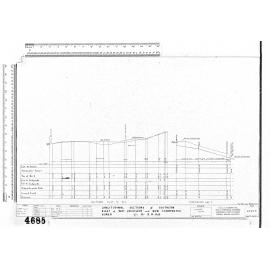 LONGITUDINAL SECTIONS OF SOUTHERN RIGHT OF WAY ( REVISED) AND NEW STORMWATER SEWER FOR MR. R.M.