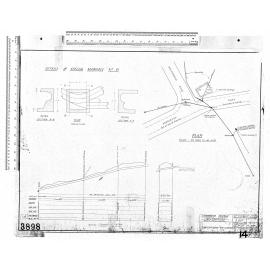 DETAILS OF SPECIAL MANHOLE NO 41 – STORMWATER DRAINAGE – CORSTORPHINE