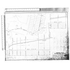 HUDSONS BLOCK HALFWAY BUSH – DUNEDIN – MAJOR DRAINAGE – LONGITUDINAL SECTION S.W. DRAINS – MAIN G. BR. G3