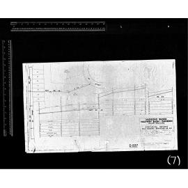 HUDSONS BLOCK HALFWAY BUSH – DUNEDIN – MAJOR DRAINAGE – LONGITUDINAL SECTIONS FOUL SEWERS – BRANCHES A8, A12