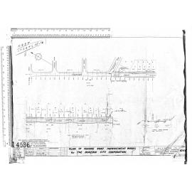 PLAN OF ISADORE ROAD IMPROVEMENT WORKS FOR THE DUNEDIN CITY CORPORATION