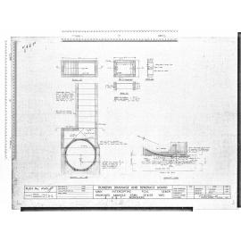 MAIN INTERCEPTING FOUL SEWER PROPOSED MANHOLE BTWN. DD & SB YARD & P&T WORKSHOPS