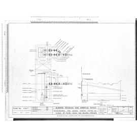 RAVENSBOURNE FOUL SEWAGE PUMPING STATION NO. 1 - LAYOUT OF PUMPS, VAVLES, AND DELIVERY PIPEWORK