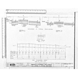 FORMATION OF KITCHENER & WHITE STREETS. S.W. SEWER & TYPICAL SECTIONS