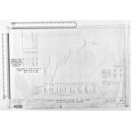 AS-BUILT LONG SECTION OF FOUL SEWER FOR THE ST CLAIR PARK SYNDICATE