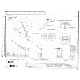 AS BUILT LONG SECTION MANHOLE AND LAMPHOLE DETAIL FOR BROCKVILLE ROAD