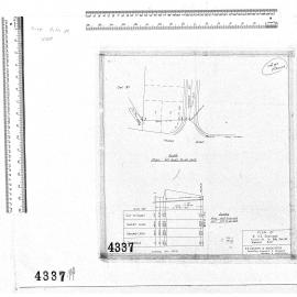 PLAN OF 6" F.S. DRAINAGE TURNER ST TO BDY SEC 30 WAKARI S.D.