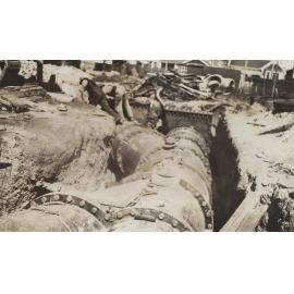Laying of Drains at Musselburgh Pumping Station