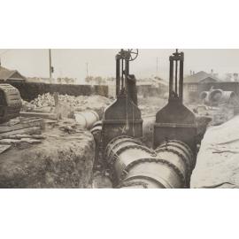 Laying of Drains at Musselburgh Pumping Station