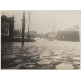 Flooding in Wilkie Road